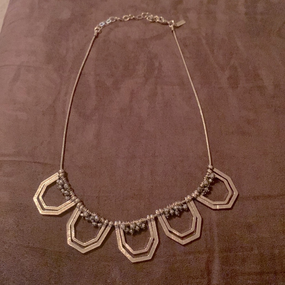 Light gold-tone necklace